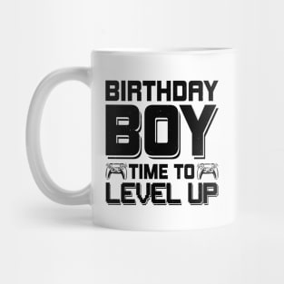 Birthday Boy Time to Level Up Mug